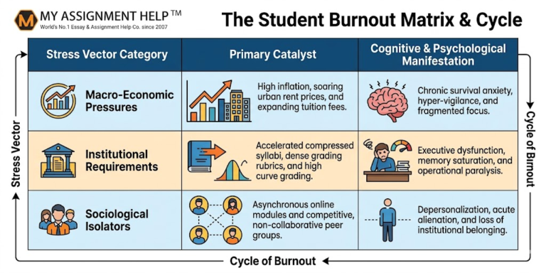 The Psychology of Academic Burnout: Analyzing the Stress Vectors in Canada’s Higher Education System